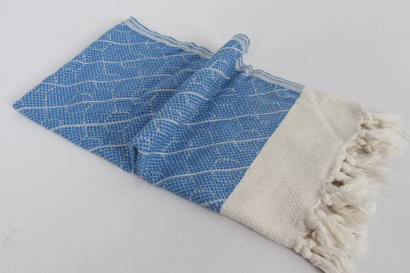 36x18 Cotton Geometric Towel, Small Bath Towels, Bathroom Hand Towel, Summer Gift, Guest Towel, Monogrammed Hand Towel, Personalized Gifts - 6