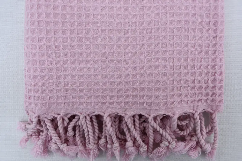 68x36 Cotton Waffle Towel, Embroidery Towels, Absorbent Turkish towel, Hammam towel, Cancun Bachelorette Party Gift Ideas, Summer Gift, Summer Towel - 3