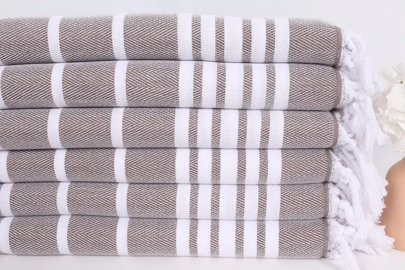 Beach Theme Bachelorette Party, Personalized Hand Towel, Custom Gifts, Personalized Dish Towel, 40x20 Cotton Zig zag Towel, Small Bath Towels - 3