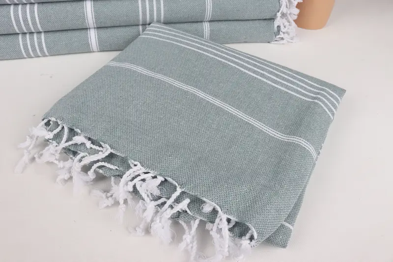 Gym Towel, Bridesmaid Gift Towel, Personalized Gifts, Turkish beach towel, Gift For Mom, 70x40 Cotton Striped Towel, Bachelorette Party Items - 5