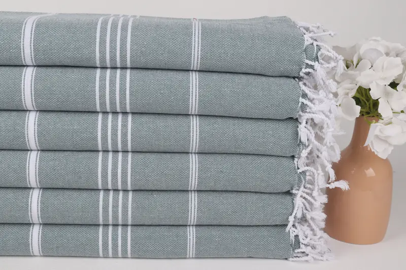 Gym Towel, Bridesmaid Gift Towel, Personalized Gifts, Turkish beach towel, Gift For Mom, 70x40 Cotton Striped Towel, Bachelorette Party Items - 3
