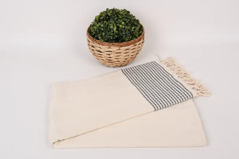 Bachelorette Towel, Bulk Order Towel, Unique Gift, Organic towel, Beach Towel Monogram, Custom Towel, Personalized Gifts, 70x36 Cotton Striped Towel - 4