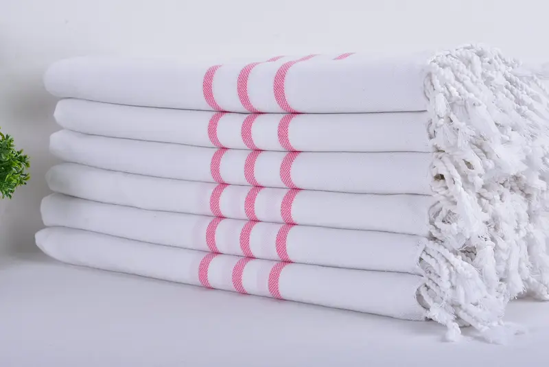 70x40 Cotton Striped Towel, Quick-Dry Beach Towel, Hammam towel, Bachelor Party Favors, Handmade Gift, Monogram Towels, Absorbent Turkish towel - 3