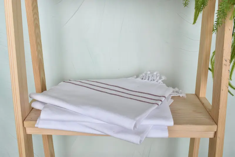 Custom Hand Towel, 40x24 Cotton Striped Towel, Personalized Hand Towel, Xmas Gifts, Spa Towel, Gift For Mom, Holiday Towel, Wedding Favors - 7