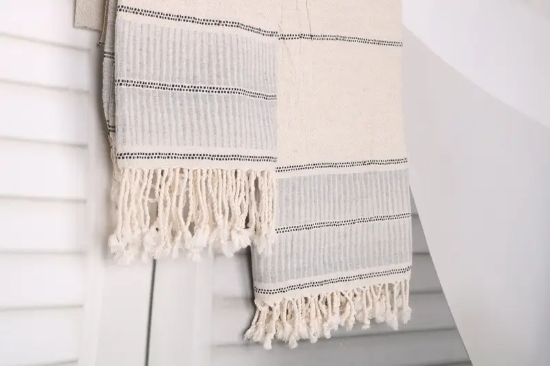 Embroidered Turkish Towel, Lightweight towel, Friends Beach Towel, Wedding Shower Gift, Beach towel, Wedding Hand Made Gift, Gift For Him - 8