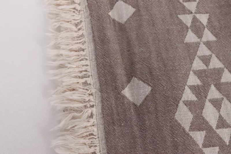 Turkish Blanket, Personalized Gifts, Turkish Tablecloth, Halloween Gifts, 70x60 Cotton Geometric Towel, Turkish Throw Blanket, Boho Throw Blankets - 7