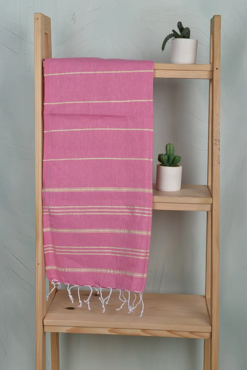 Bathroom Towels, 40x24 Cotton Striped Towel, Girl Trip Party Favor, Turkish Hand Towel, Gym Towel, Personalized Gifts, Towel With Name, Gift For Mom - 8