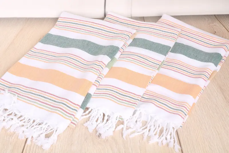 Bride Gift, 76x38 Cotton Striped Towel, Cotton towel, Personalized Turkish bath towel for home decor, Personalized Gifts, Turkish Towel Beach - 6