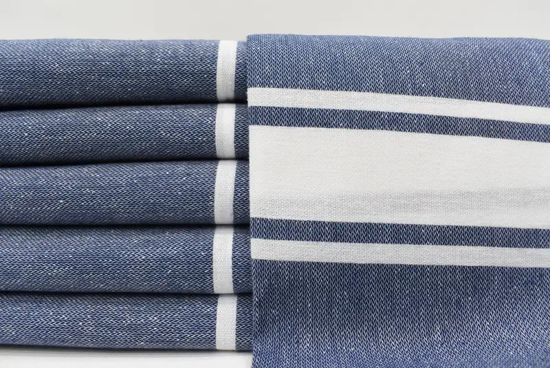 Bachelor Towel, Summer Gift, Decorative Towel, Custom Beach Towel, 70x40 Cotton Striped Towel, Bridal Shower Favors, Family Gift Basket, Gift Towel - 1