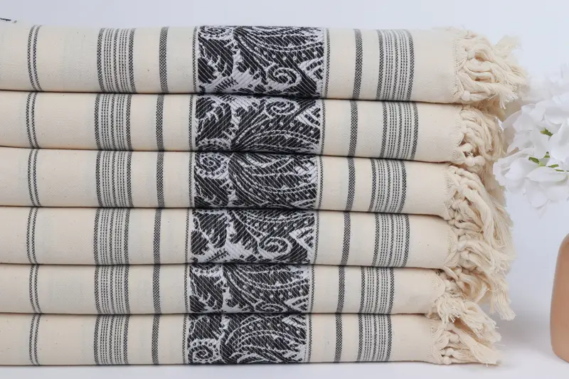 Custom Turkish Towel, 66x40 Cotton Scorpion Design Towel, Scarf Towel, Custom Gift, Bachelorette Favor, Home Decor Gifts, Wedding Gift, Guest Towel - 3