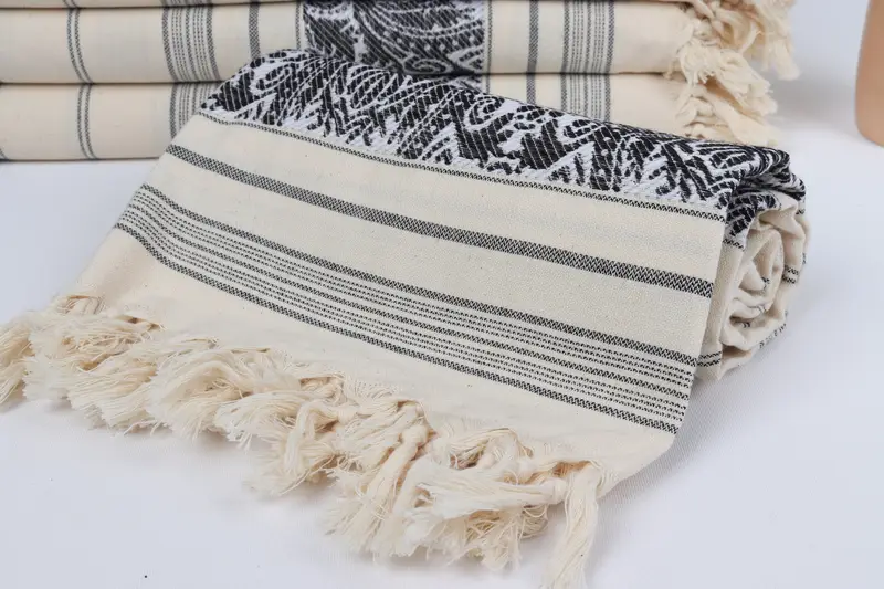 Custom Turkish Towel, 66x40 Cotton Scorpion Design Towel, Scarf Towel, Custom Gift, Bachelorette Favor, Home Decor Gifts, Wedding Gift, Guest Towel - 4