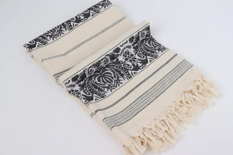 Custom Turkish Towel, 66x40 Cotton Scorpion Design Towel, Scarf Towel, Custom Gift, Bachelorette Favor, Home Decor Gifts, Wedding Gift, Guest Towel - 6
