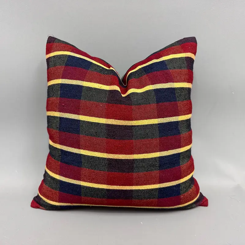 Wholesale Cushion Cover, Turkish Kilim Pillow, Boho Pillow, 18x18 Red Pillow Cover, Vintage Pillow, Muted Cushion Case, Cushion Case, Gift Pillow - 1