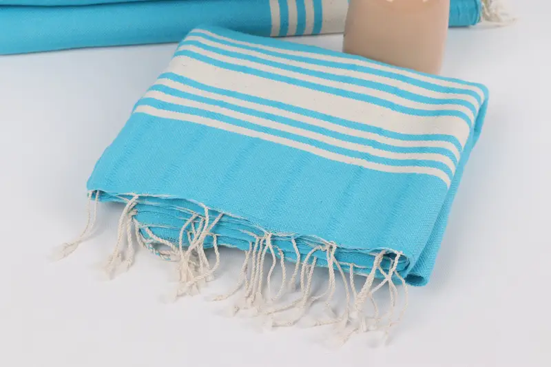 Wedding Gift, Sand-Resistant Peshtemal, Gift For Boyfriend, Thin towel, Personalized Bridesmaid Gift, 64x36 Cotton Striped Towel, Custom Towel Beach - 5