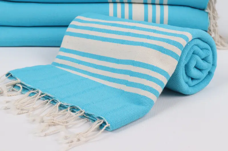 Wedding Gift, Sand-Resistant Peshtemal, Gift For Boyfriend, Thin towel, Personalized Bridesmaid Gift, 64x36 Cotton Striped Towel, Custom Towel Beach - 4