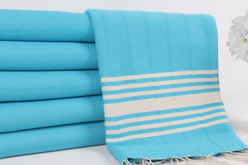 Wedding Gift, Sand-Resistant Peshtemal, Gift For Boyfriend, Thin towel, Personalized Bridesmaid Gift, 64x36 Cotton Striped Towel, Custom Towel Beach - 2