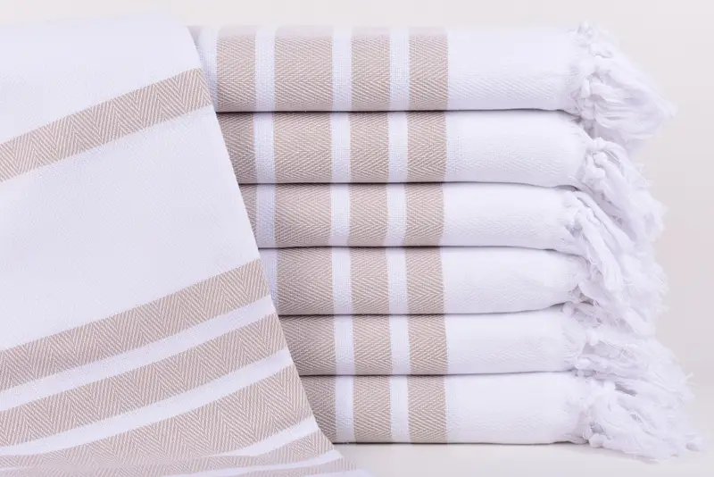 Gift For Him, Luxury Turkish beach towel with fringe, Monogram Turkish Towel, Customized Towels, Personalized Towel, 70x40 Cotton Herringbone Towel