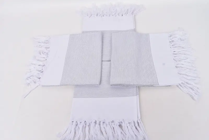 Spa Towel, Merry Christmas Gifts, Bridesmaid Gifts, Best Wedding Gift, Personalized Dish Towel, 40x18 Cotton Striped Towel, Turkish Towel Hand Towel - 6