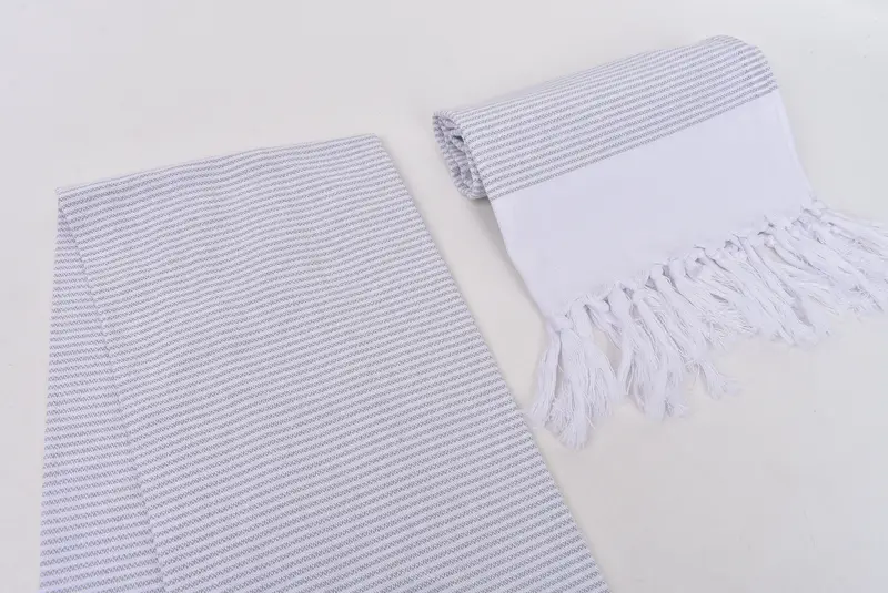 Spa Towel, Merry Christmas Gifts, Bridesmaid Gifts, Best Wedding Gift, Personalized Dish Towel, 40x18 Cotton Striped Towel, Turkish Towel Hand Towel - 7
