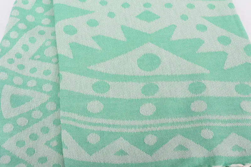 Pool Towels, Yoga Towel, Personalized Bridesmaid Gift, Best Friend Christmas Gift, 70x40 Cotton Round Pattern Towel, Summer Gift, Sand-free towel - 5