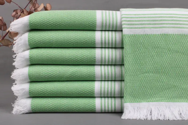 Personalized Turkish Towel, Bath Towel, Striped Peshtemal, 40x71 Inches