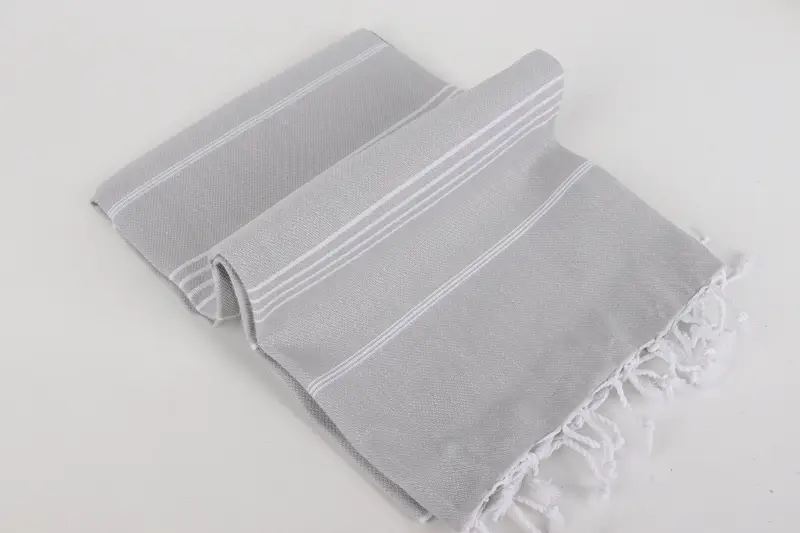 Bridesmaid Gift, Peshtemal Towel, Gym Towel, Cotton towel, 70x40 Cotton Striped Towel, Peshtemal beach towel with unique design, Bridal Shower Gifts - 6