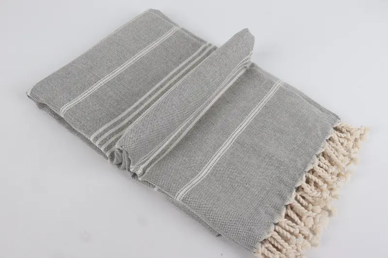 Bachelorette Party Favors, Monogram Turkish Towel, Personalize Gift, Beach Towel Personalized, 68x40 Cotton Striped Towel, Personalized Gift - 6