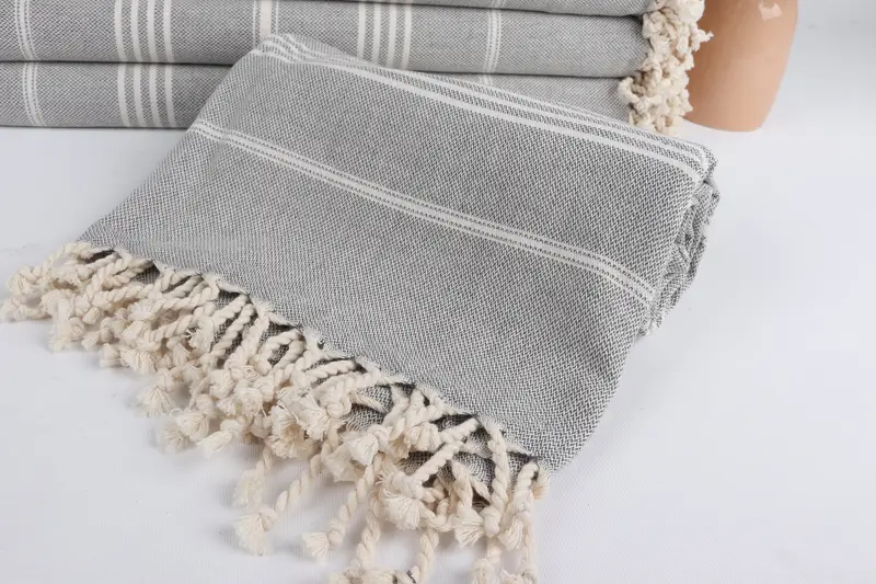 Bachelorette Party Favors, Monogram Turkish Towel, Personalize Gift, Beach Towel Personalized, 68x40 Cotton Striped Towel, Personalized Gift - 4