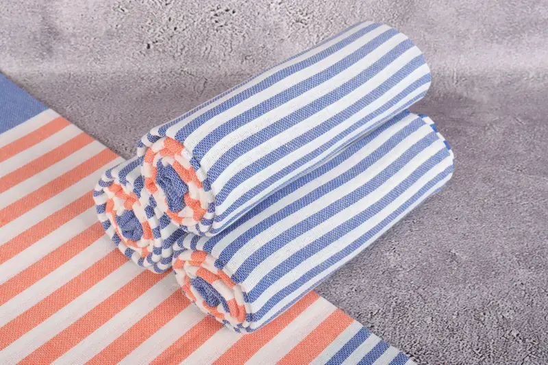 Custom Wedding Gift, Best Friend Christmas Gift, Spa Towel, Fouta towel, 70x40 Cotton Striped Towel, Bachelorette Party Gifts Bridesmaids, Gym Towel - 7