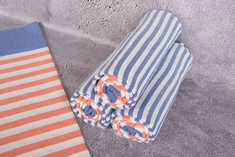 Custom Wedding Gift, Best Friend Christmas Gift, Spa Towel, Fouta towel, 70x40 Cotton Striped Towel, Bachelorette Party Gifts Bridesmaids, Gym Towel - 8