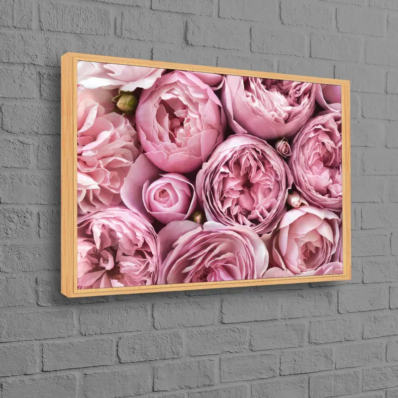 Modern Lüks Pembe Kanvas: Trendy Anneler Günü Hediyesi