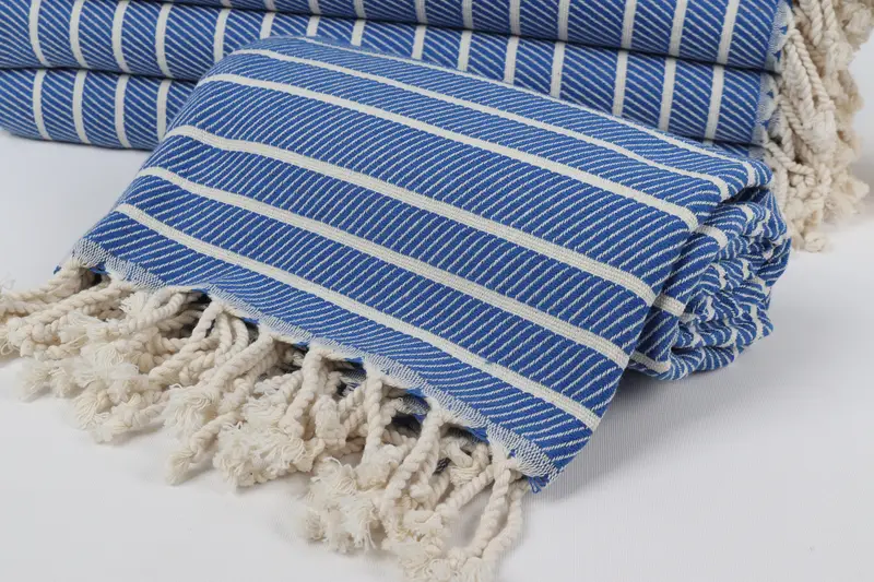 70x40 Bamboo Herringbone Towel, Bachelorette Party Gifts, Monogram Beach Towel, Baby Boy Gift, Bridesmaid Towel, Summer Gift, Best Wedding Gift - 4