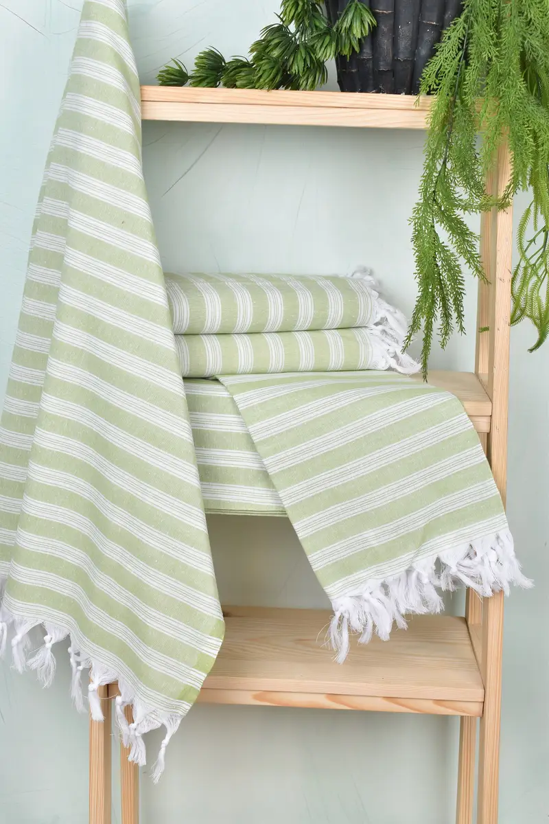 70x40 Cotton Striped Towel, Quick-Dry Beach Towel, Large Beach Towel Personalized, Boyfriend Christmas Gift, Bachelorette Party Gift, Gift For Him - 6