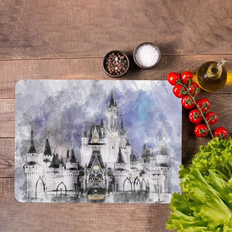 Büyülü Cam Kesme Tahtası: Cinderella Kalesi Peyzaj Tasarımı