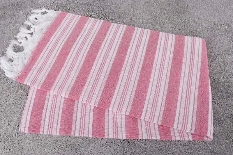 70x40 Cotton Striped Towel, Organic Turkish towel, Gym Towel, Bachelor Party Favors, Embroidered Towel, Bachelorette Party Gifts, Personalized Towel - 6