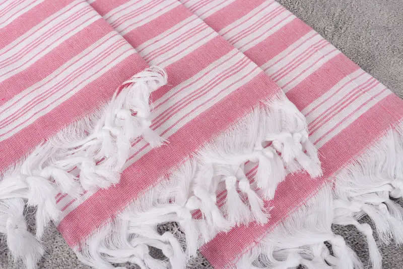 70x40 Cotton Striped Towel, Organic Turkish towel, Gym Towel, Bachelor Party Favors, Embroidered Towel, Bachelorette Party Gifts, Personalized Towel - 5