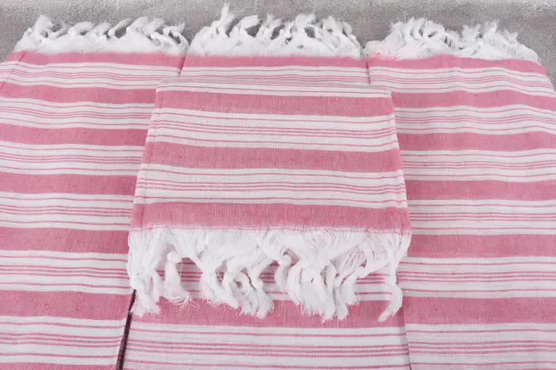 70x40 Cotton Striped Towel, Organic Turkish towel, Gym Towel, Bachelor Party Favors, Embroidered Towel, Bachelorette Party Gifts, Personalized Towel - 4