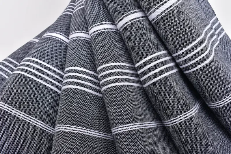 Hammam Towel USA, 70x40 Cotton Striped Towel, Hammam towel, Beach Towel Gift, Eco-Friendly Turkish Towel, Monogram Beach Towel, Handmade Gift - 5