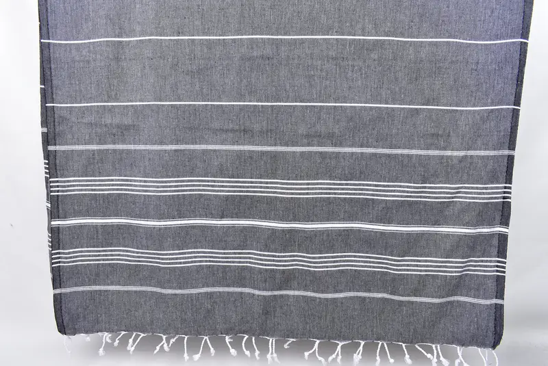 Hammam Towel USA, 70x40 Cotton Striped Towel, Hammam towel, Beach Towel Gift, Eco-Friendly Turkish Towel, Monogram Beach Towel, Handmade Gift - 8