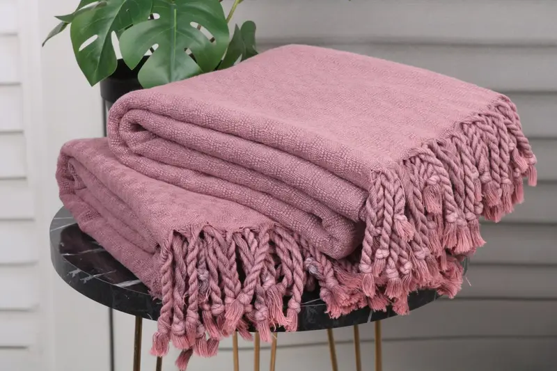 Customized Towels, 68x32 Cotton Stonewashed Geometric Towel, Personalized Bridesmaid Gift, Absorbent Turkish towel, Bridesmaid Towel, Summer Gift - 3