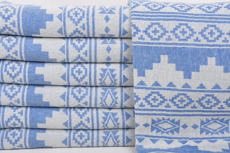 Wedding Gift For Bride, 70x36 Linen Aztec Towel, Turkish Bath Towel USA, Bachelor Gifts, Bachelorette Party Favors, Personalized Beach Towel - 3