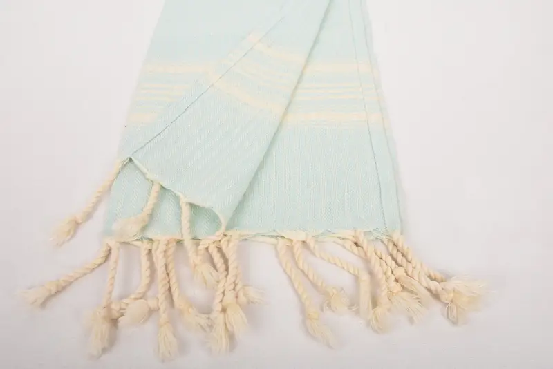 Bridal Gifts, Bathroom Towels, Summer Gift, 40x18 Cotton Striped Towel, Best Friend Gift, Small Bath Towels, Beach Theme Wedding Gift, Wedding Gift - 8