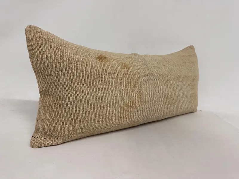 Gift Pillow, Garden Pillow, Antique Pillows, 16x36 Beige Cushion Case, Accent Pillow Cover, Boho Pillow, Retro Pillow Sham, Pillow Sham - 3