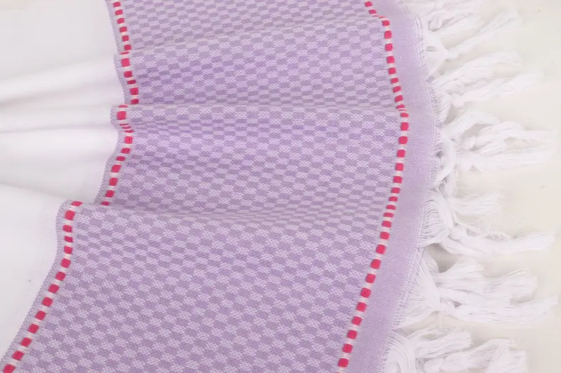 Turkish beach towel, Embroidery Towels, Gift For Him, Thin and lightweight Turkish peshtemal, Monogram Turkish Towel, 70x40 Cotton Striped Towel - 8