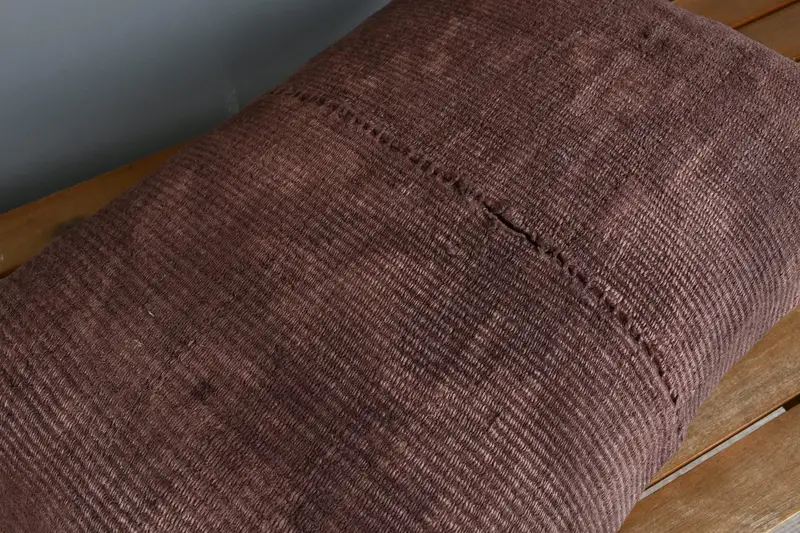 Throw Kilim Pillow, 16x24 Bronze Cushion Case, Pillow Sham, Boho Pillow, Shabby Chic Cushion Case, Kilim Pillow Cover, Muted Pillow Sham - 4