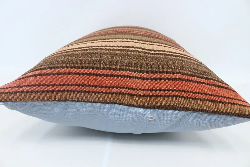 Pillow for Sofa, Pillow Case, Decorative Throw Pillow Cover, Interior Designer Pillow, 20x28 Brown Cushion Cover, Antique Pillows - 5