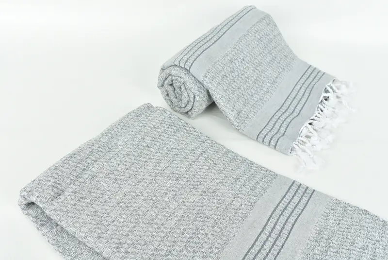 Cotton towel, Turkish Beach Towel Monogram, Beach Towel Bulk, Engagement Gift, 70x36 Linen Striped Towel, Bulk Order Towel, Monogram Beach Towel - 7