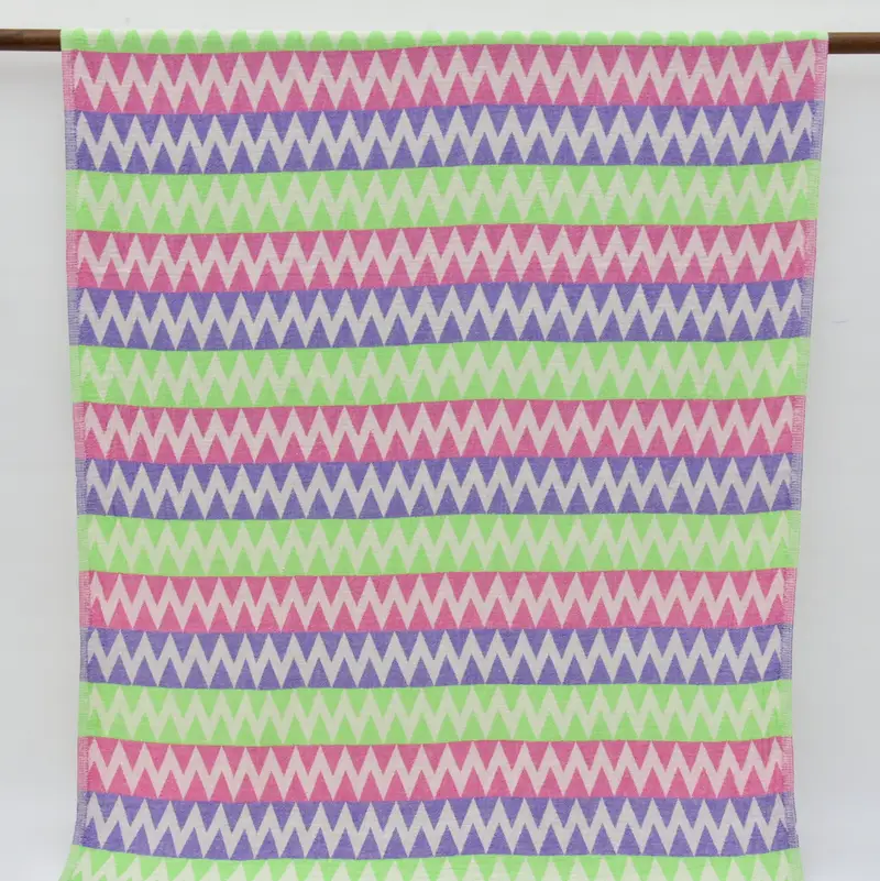 Peshtemal Towel, Gift For Bride, Mexico Bachelorette Party Gifts, Guest Towel, Turkish bath towel, Gift For Him, 70x40 Cotton Zigzag Design Towel - 2