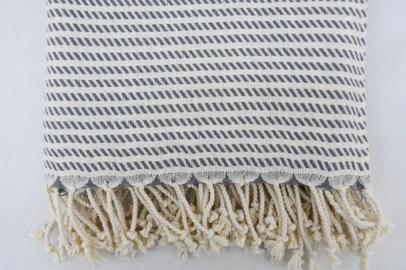 Nakış havlu, 40x20 pamuklu polka nokta havlu, monogram mutfak havlu, özel el havlu, Türk havlu el havlu, damat hediyesinin annesi - 5