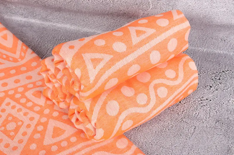 Monogrammed Beach Towel, Wedding Gift, Yoga Towel, Hammam Towel USA, 70x40 Cotton Round Pattern Towel, Bachelor Bachelorette Party Favors, Home Gift - 8